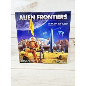 Alien Frontiers Space Board Game Big Box Game Salute Plus Extras, Opened Box